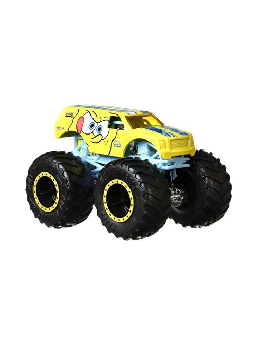 Mattel Hot Wheels Monster Trucks Süngerbob 1:24 Araba HJG41 HWN76