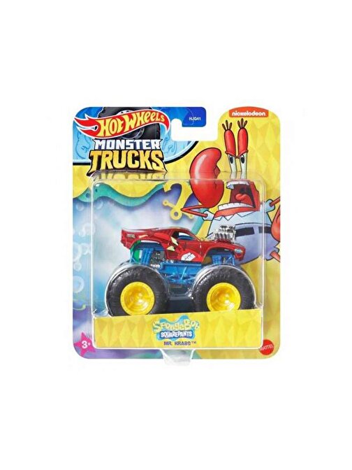 Mattel Hot Wheels Monster Trucks Mr. Krabs 1:24 Araba HJG41 HWN79