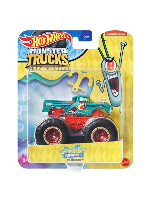Mattel Hot Wheels Monster Trucks Plankton 1:24 Araba HJG41-HWN80
