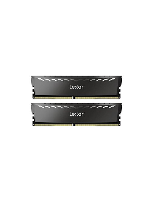 LEXAR THOR GAMING 32GB(2x16GB) DDR4 3200MHz CL16 Dark Grey Ram Bellek LD4BU016G-R3200GDXG