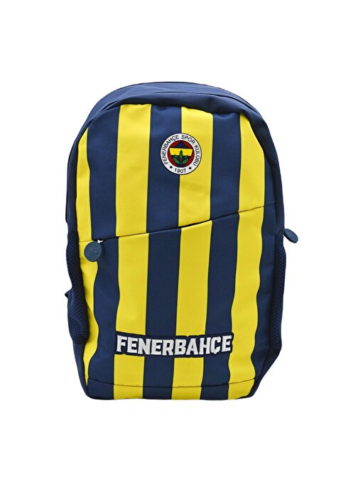Me Çanta 3 Bölmeli Fenerbahçe Çubuklu Forma Desenli Okul Sırt Çantası 24756