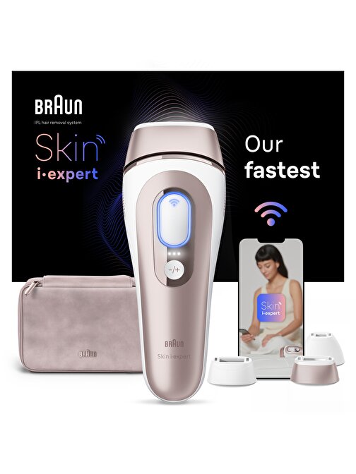 Braun IPL Skin i·expert, Evde Tüy Alma, Ücretsiz Uygulama, Çanta, Gillette Venus, 3 Başlık, PL7253