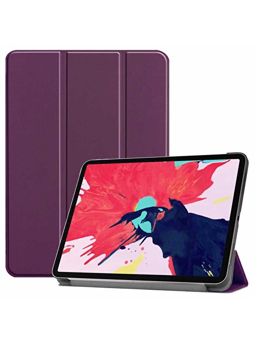 Apple iPad Pro 11 2020 (2.Nesil) Zore Smart Cover Standlı 1-1 Kılıf