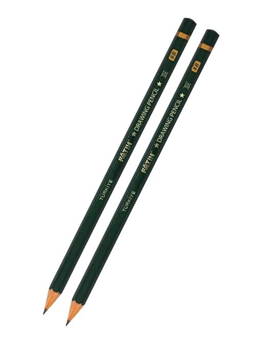 8B Resim Kalemi Dereceli Kalem 2 Adet Fatih Dereceli Resim Kalemi Yumuşak Uçlu Kurşun Kalem
