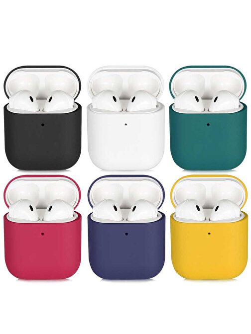 Apple Airpods Kılıf Zore Silk Silikon