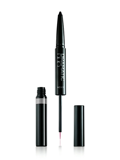 Avon Dramatic Duo 2si 1 Arada Kalem Ve Likit Eyeliner Bold In Black