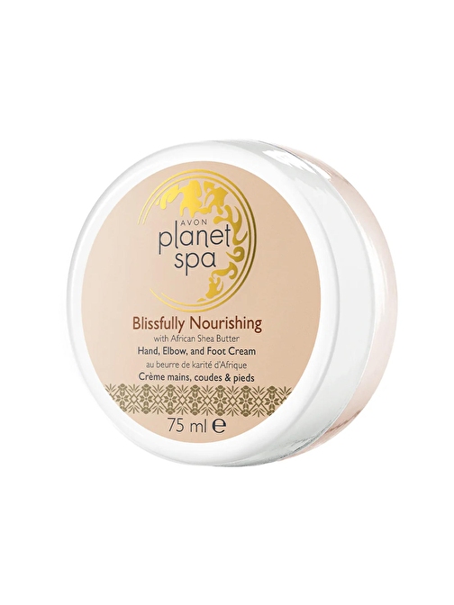 Avon Planet Spa Blissfully Besleyici El, Dirsek ve Ayak Kremi 75 Ml.