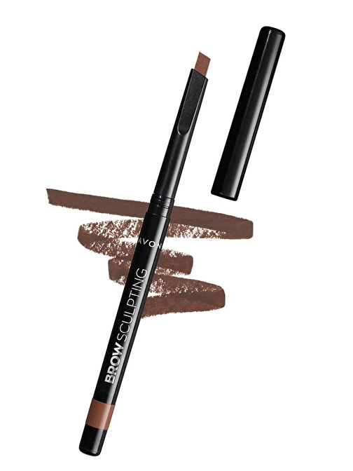 Avon Brown Sculpting Kaş Belirginleştirici Açılı Uçlu Kalem Dark Brown