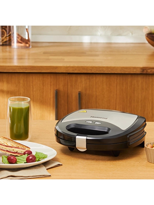 Homend Toastbuster 1308H Tost Makinesi Siyah