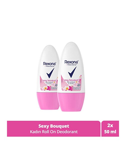 Rexona Sexy Bouquet Kadın Roll-On Deodorant 2 x 50 ML
