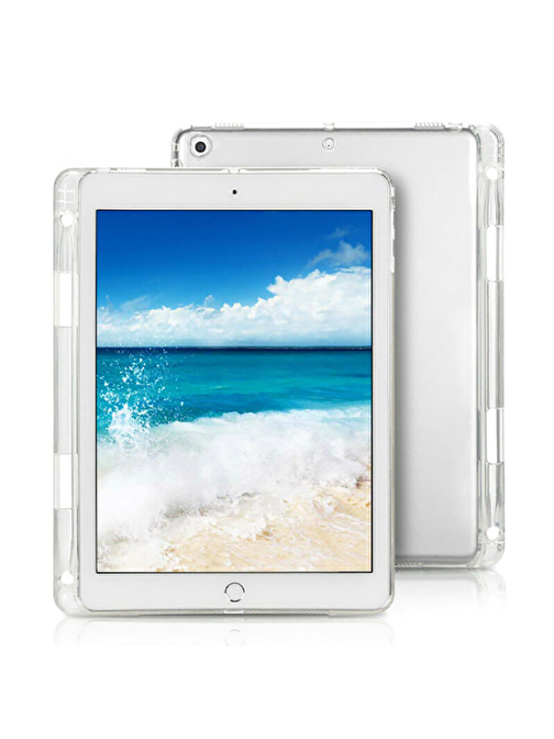 Apple iPad 10.2 (8.Nesil) Zore Kalemli Tablet Silikon