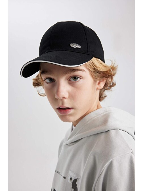 Erkek Çocuk Pamuklu Beyzbol Basketbol Şapkası N5481A624SM
