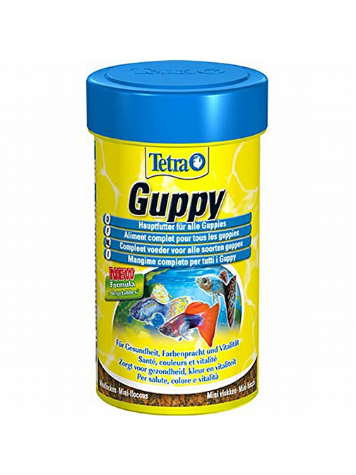 Tetra Guppy Balık Yemi 100 Ml