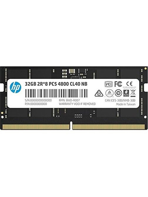 Hp X1 6H310AA 16GB 4800MHZ Ddr5 Sodımm Notebook Ram