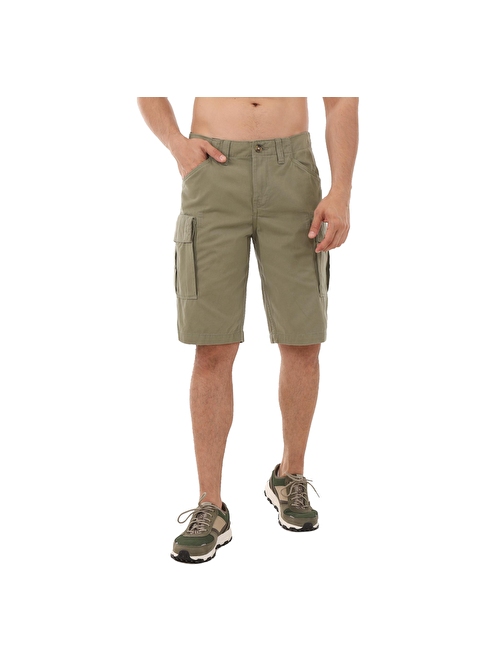 B0A5U1B5901-R Timberland Twill Cargo Short Erkek Şort Ve Kapri Haki