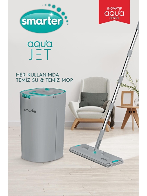 SMARTER AQUA JET TABLET MOP TEMİZLİK SETİ