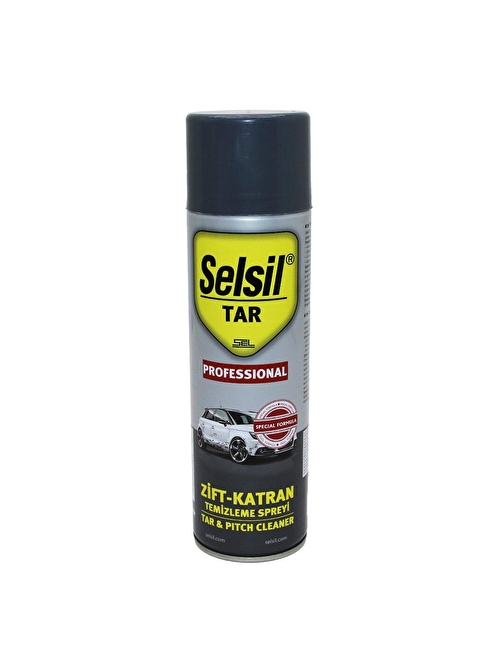 SELSİL TAR ZİFT - KATRAN TEMİZLEME SPREY 500ML KİR - YAĞ (3877)