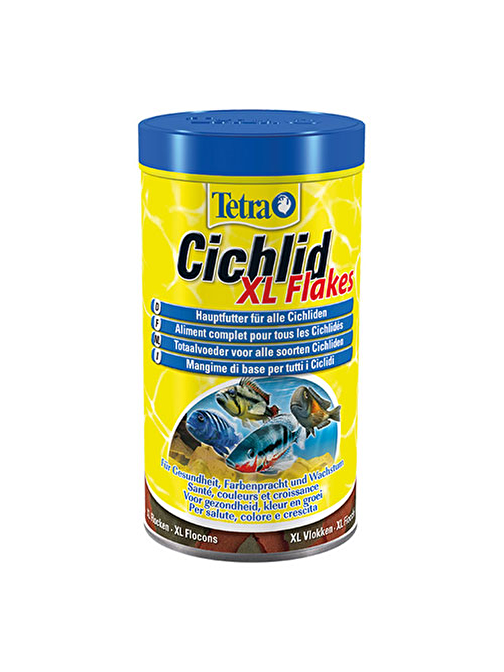 Tetra Cichlid XL Flakes Balık Yemi 500 Ml 80 Gr