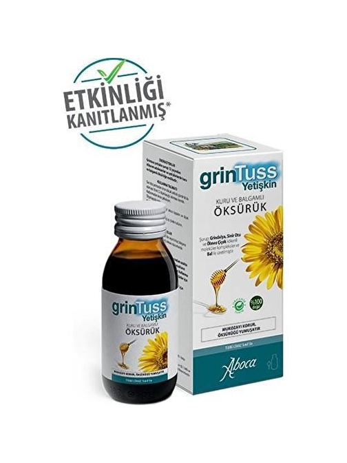 Grintuss Bitkisel Şurup 100 ML - YETİŞKİN