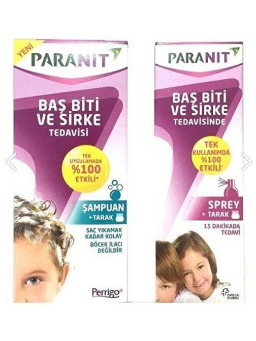 Paranit SET Şampuan+ Sprey 100 ml