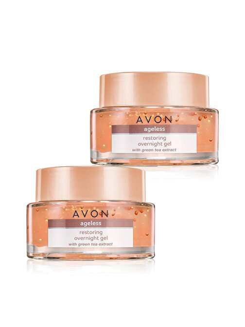 Avon True Ageless Jel Gece Kremi 50 Ml. İkili Set