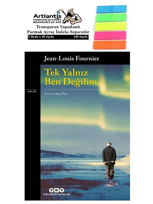 Tek Yalnız Ben Değilim 139 Sayfa Karton Kapak Jean Lois Fournier 1 Adet Fosforlu Transparan Kitap Ayraç 1 Paket