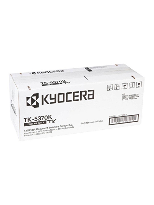 Kyocera TK-5370K Black Siyah Orjinal Fotokopi Toneri Ecosys MA3500cix - MA3500cifx 7.000 Sayfa