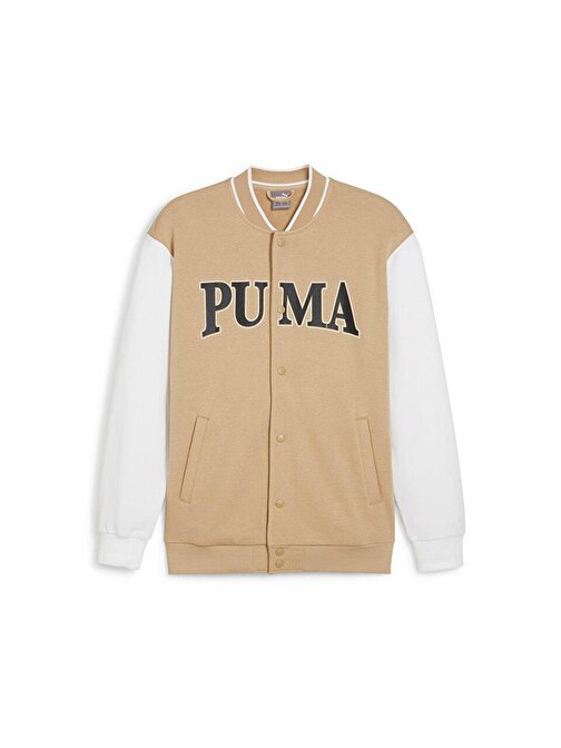 Puma Puma Squad Track Jacket Erkek Günlük Ceket 67897183 Krem