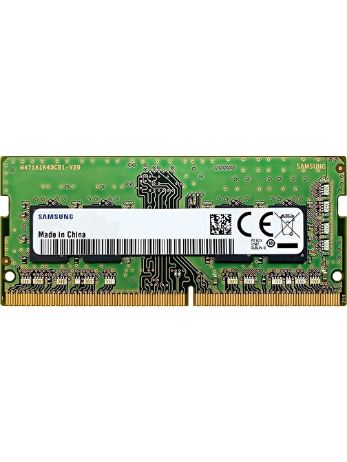 SAMSUNG SAMSO3200/32 32GB (Tek Parça) DDR4 3200Mhz Notebook Bellek