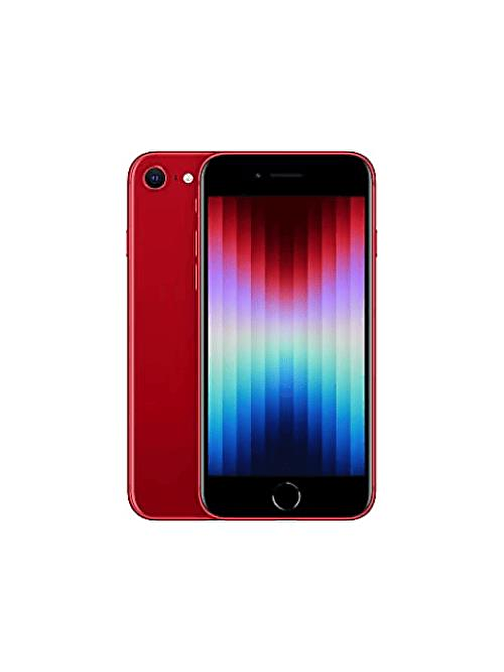 Yenilenmiş IPHONE SE 2022 (3.Nesil) 64GB -B Kalite- Kırmızı