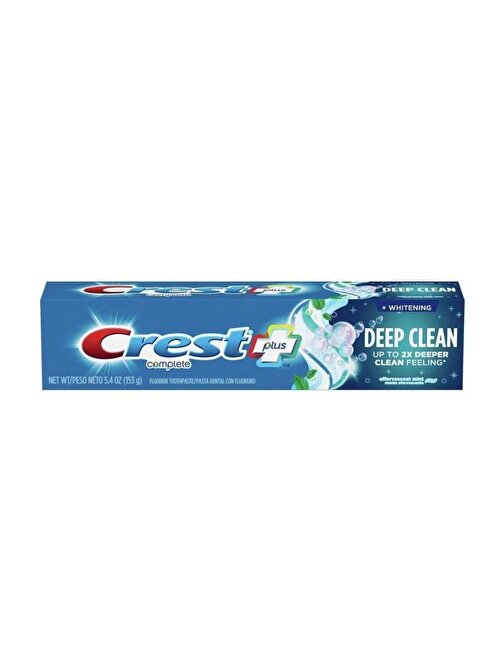 Crest Plus Deep Clean+Whitening 153 gr Beyazlatıcı Diş Macunu