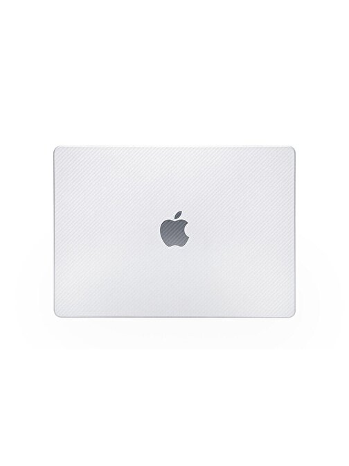MacBook Air M2 13.6 A2681 2022 Karbon Fiber Görünümlü Kılıf Kapak Koruma