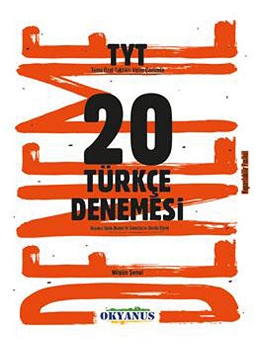 TYT Türkçe 20 Deneme Okyanus Yayınları