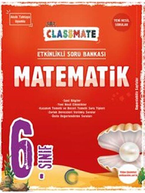 6. Sınıf Classmate Matematik Soru Bankası Okyanus Yayınları
