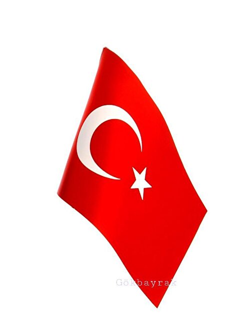 Türkiye Masa Bayrağı 15x22.5 cm