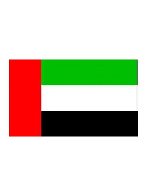 Birleşik Arap Emirlikleri Bayrağı (30x45 cm)