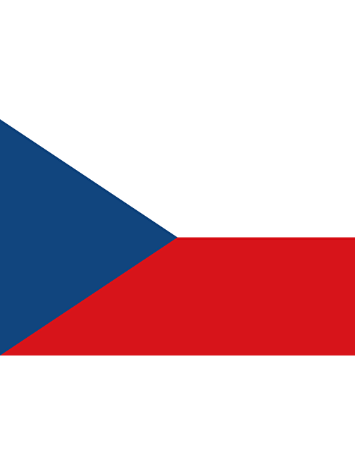 Çek Cumhuriyeti Devlet Bayrağı (30x45 cm)