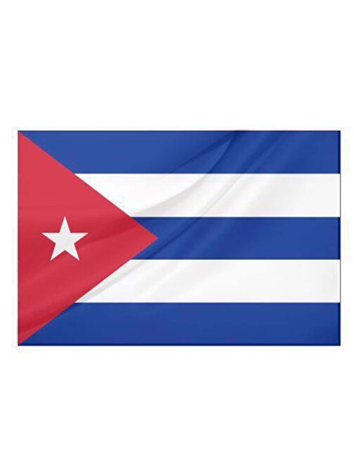 Küba Bayrağı (30x45 cm)