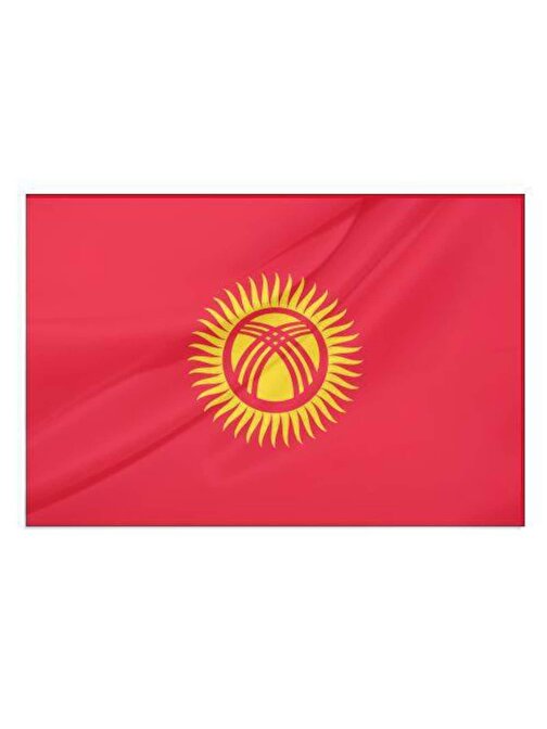 Kırgızistan Bayrağı (30x45 cm)