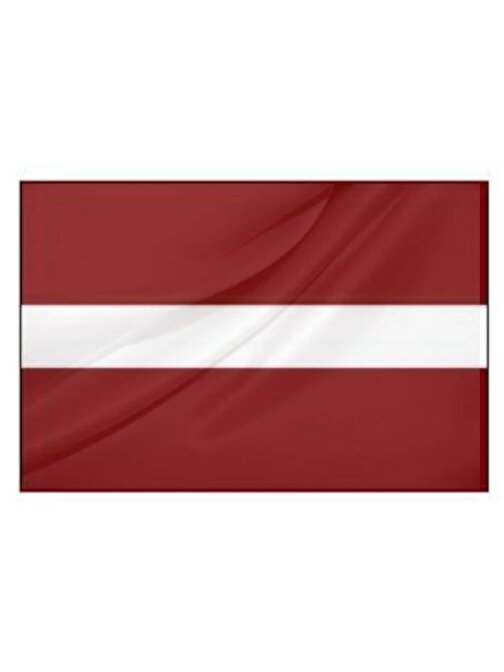 Letonya Bayrağı (30x45 cm)