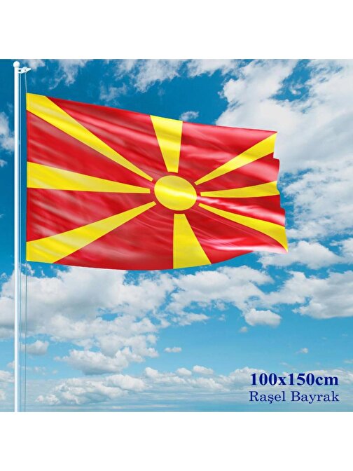 Makedonya Bayrağı (30x45 cm)