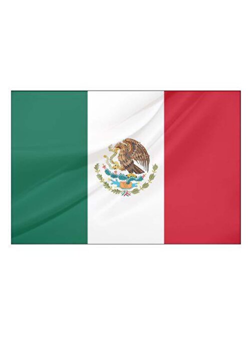 Meksika Bayrağı (30x45 cm)
