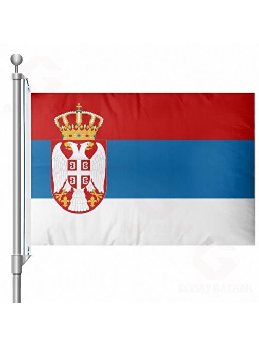 Sırbistan Bayrağı (30x45 cm)