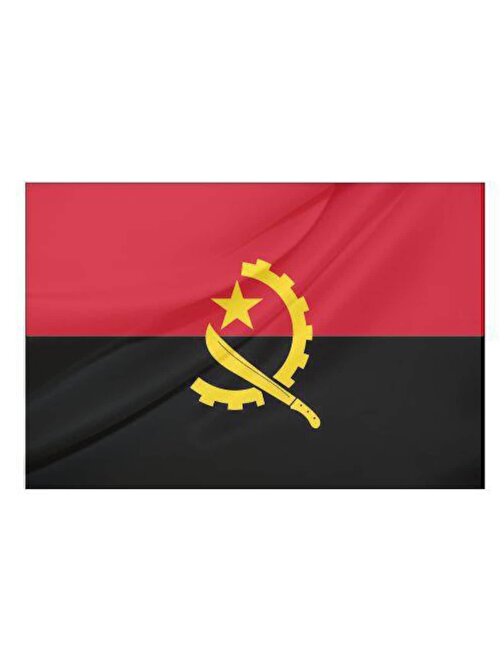 Angola Bayrağı (50x75 cm)