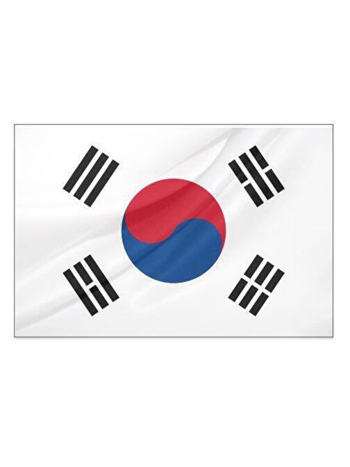 Güney Kore Bayrağı (50x75 cm)