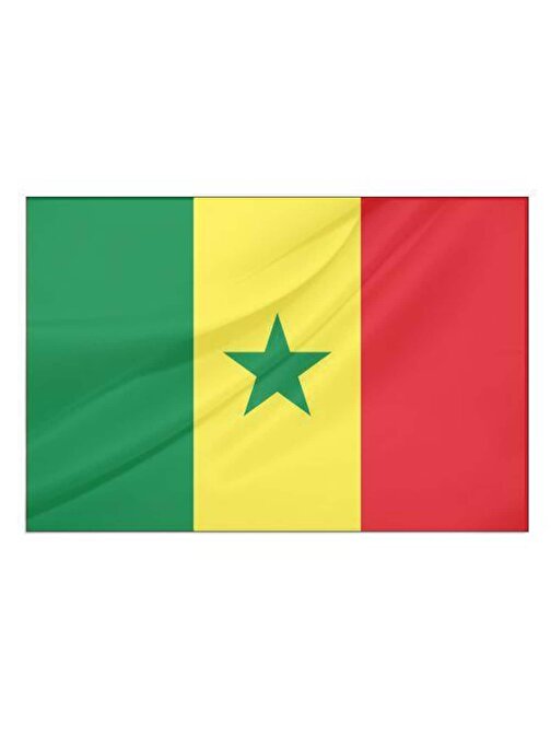 Senegal Devlet Bayrağı (50x75 cm)