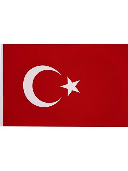Türk Bayrağı 20x30 cm (Sıcak Kesim) 5-Li
