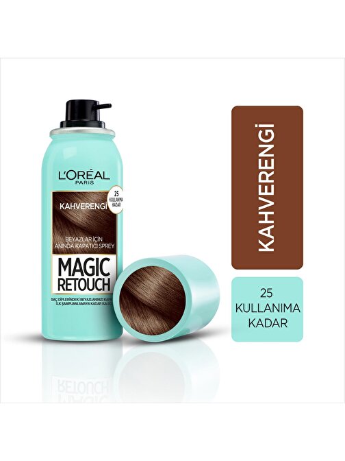 L'Oréal Paris Magic Retouch Beyaz Dipleri Kapatici Sprey - Kahverengi