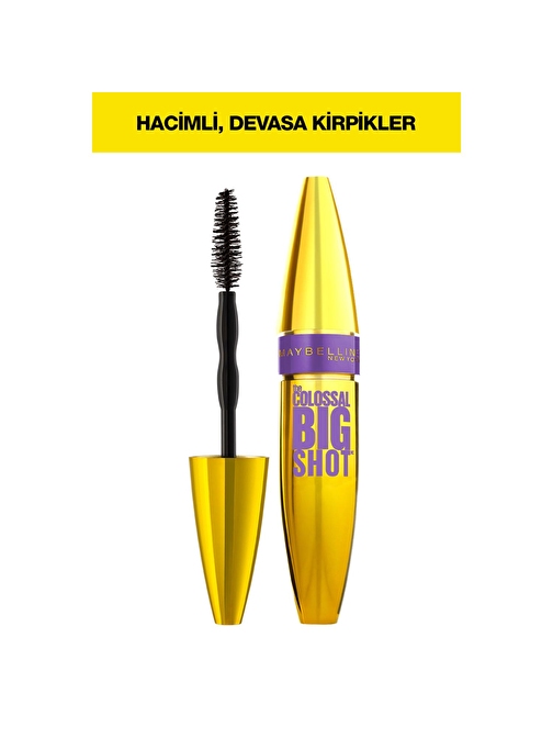 Maybelline New York The Colossal Big Shot Siyah Maskara