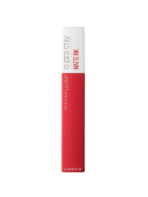 Maybelline New York Super Stay Matte Ink Likit Mat Ruj - 20 Pioneer - Kırmızı